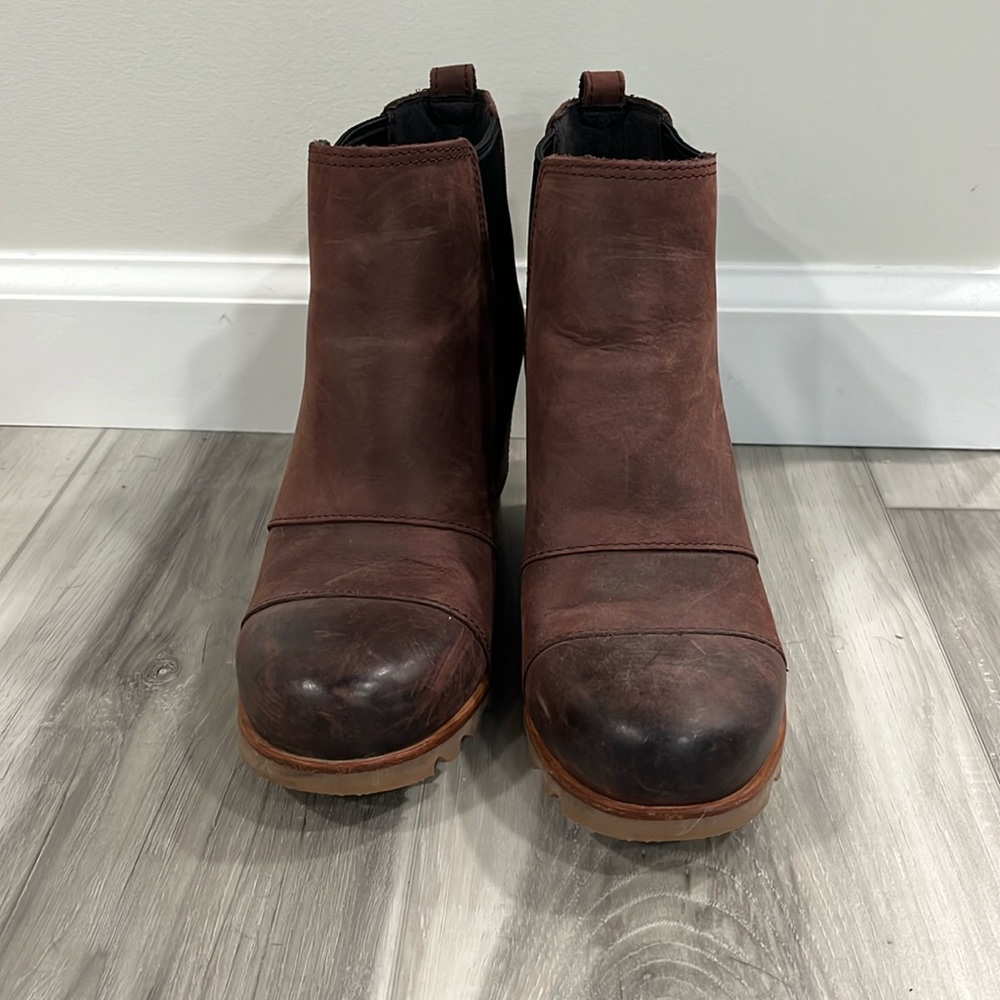 Sorel wedge boots, gently used